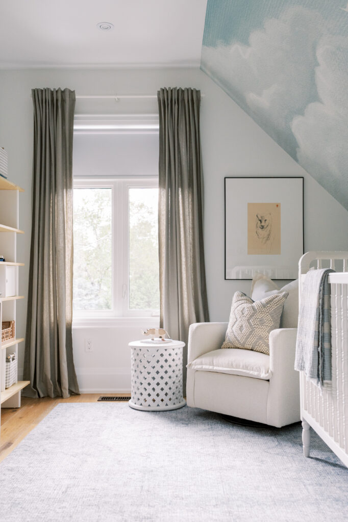 clouds nursery design