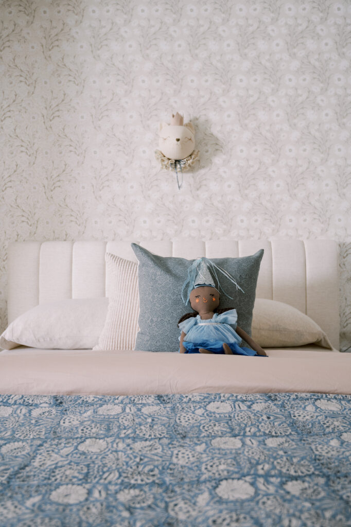 princess inspired bedroom for a young girl